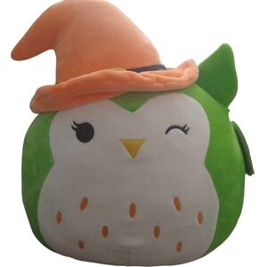 NWT 12" Squishmellow Alder Halloween Witch Owl Plush Walgreens Exclusive